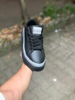 ونس لژ دار دورنگ مشکی طوسی (254) - Image 2