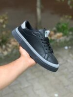 ونس لژ دار دورنگ مشکی طوسی (254)