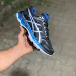 کتونی اسیکس مشکی ابی (252)