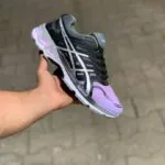 کتونی اسیکس مشکی بنفش (253)