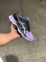 کتونی اسیکس مشکی بنفش (253)