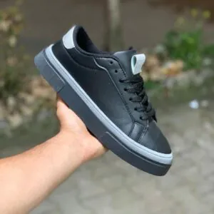 ونس لژ دار دورنگ مشکی طوسی (254)