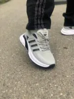 کتونی ادیداس طوسی مشکی (281) - Image 2