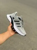 کتونی ادیداس طوسی مشکی (281) - Image 3