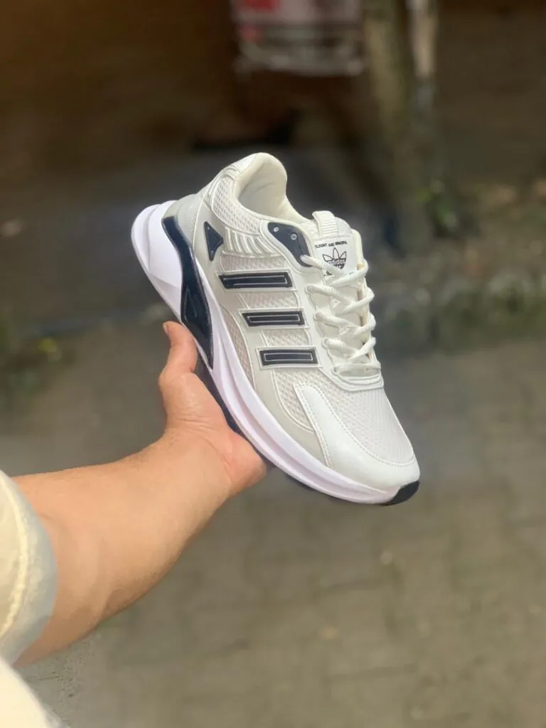 کتونی عرفان آدیداس برند سفید مشکی