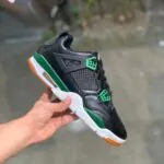 جردن۴ مشکی سبز(۳۲۲)