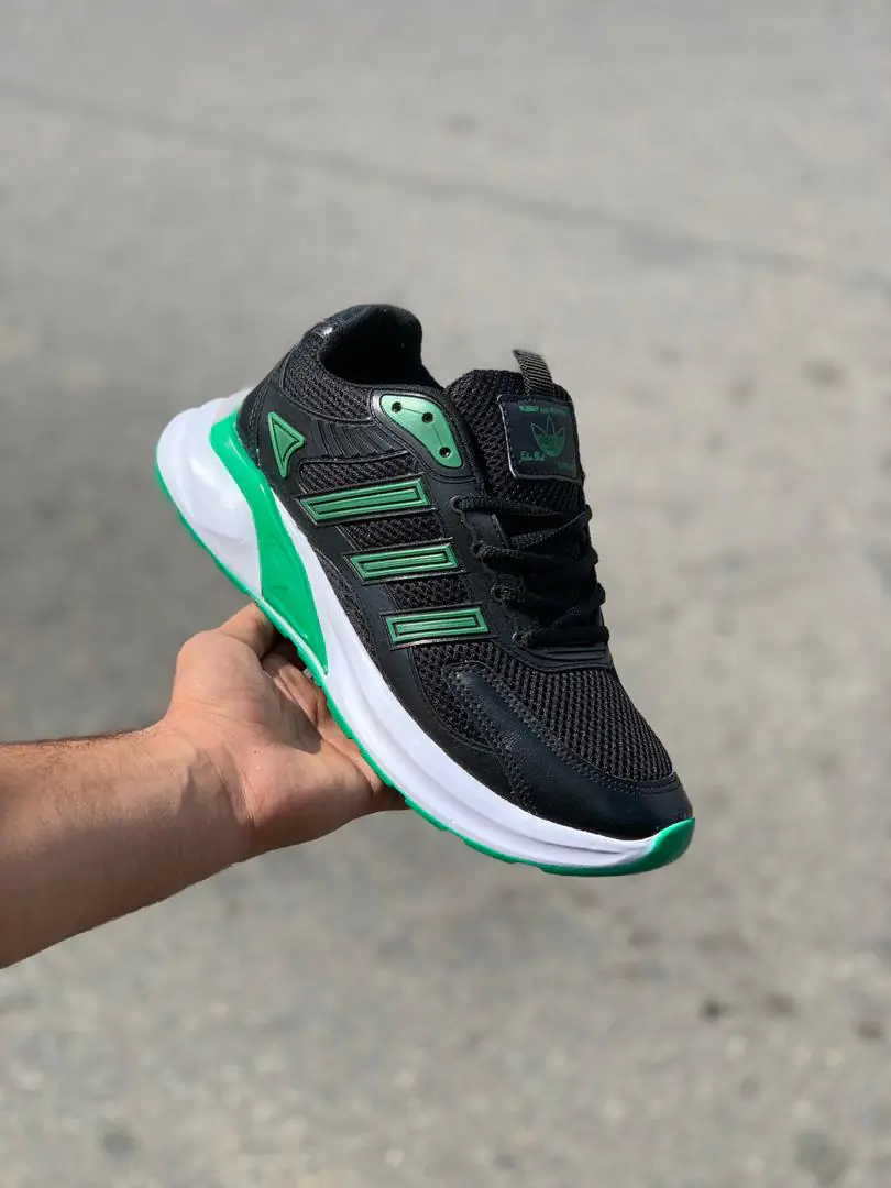 آدیداس مشکی سبز برند(۵۲۸) - Image 1
